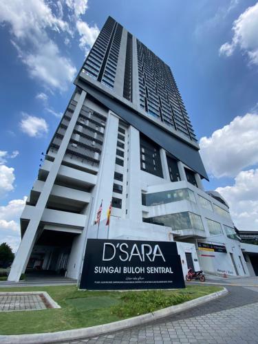 DSara Sungai Buloh Sentral MRT Cozy Studio Home near Hospital Sungai Buloh