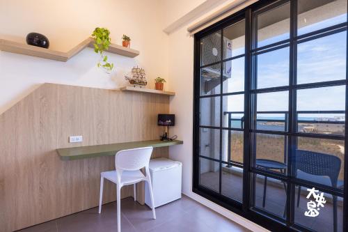 Taiyang Island Homestay - 발코니/테라스