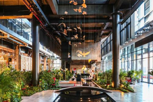 Bejárat, Shangri-La Shougang Park, Beijing in Shijingshan terület