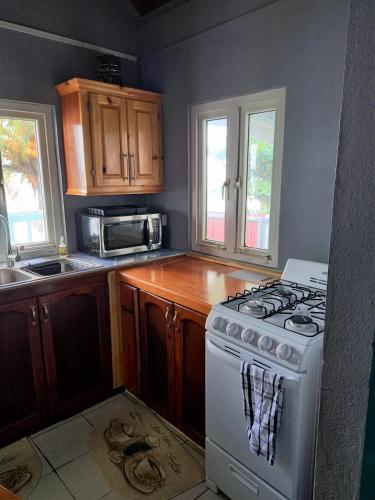 Kitchen, Mx2 Cottage in Calibishie