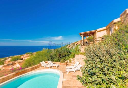 VILLA SUNSET vista mare e piscina privata gîte à louer Caldosa