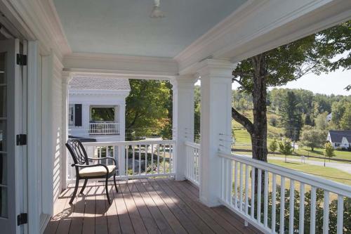 Балкон/терраса, The White House Inn in Уилмингтон (Вермонт)