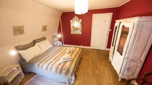 1 double bed