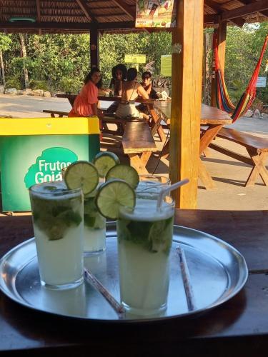 Fervedouro e pousada Por Enquanto in São Félix Do Tocantins