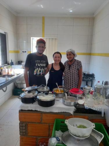 Fervedouro e pousada Por Enquanto in São Félix Do Tocantins