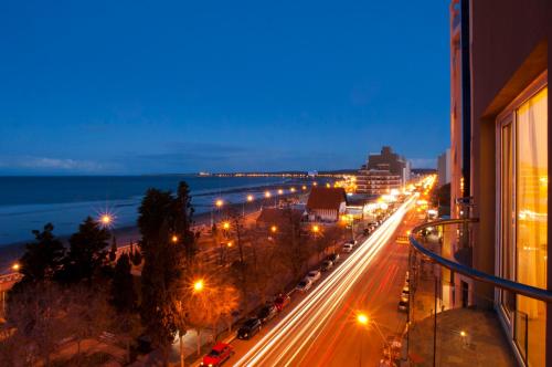 ระเบียง/ชานเรือน, Hotel Piren in เปอร์โต้ มาดรีน