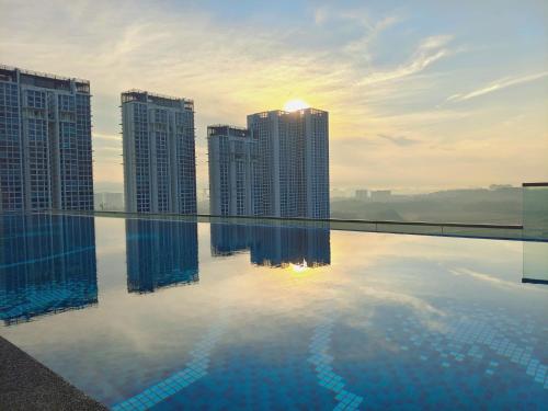 Swimming pool, 2room-REVO Aurora place-bukitjalil-pavilion2-KL near Bukit Jalil Golf & Country Resort
