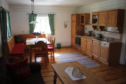廚房, Urlaub am Bio-Bauernhof Liebchen in 蘇特沙赫