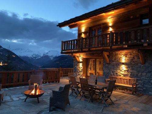 Chalet Ruitor, chalet 500 m2 luxueux de caractère