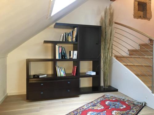 Felles stue/TV-område, Charmante maison villageoise 5 personnes HappyDay Neuchâtel (Charmante maison villageoise 5 personnes HappyDay Neuchatel) in Saint-Blaise