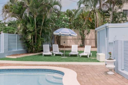 Úszómedence, The Blue Water Motel in Kingscliff