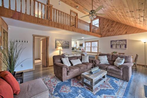Scenic Jewett Hideaway with Deck, Views and Fire Pit!