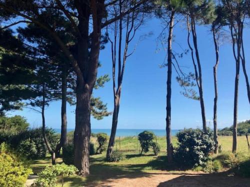 Villa vue mer avec acces direct a la plage in Varenžvila Surmēra