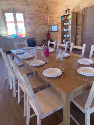 Granja escuela con bungalows Familias y grupos Parking privado gratuito 2