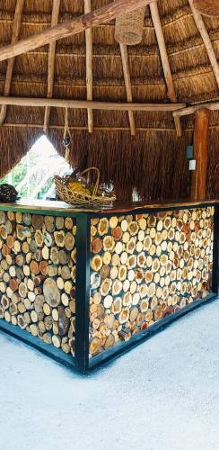 ระเบียง/ชานเรือน, Hotel Xa´an Bacalar in บากาลาร์