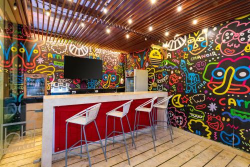 酒吧/Lounge Bar, BH巴蘭基亞酒店 (bh Barranquilla) in 巴蘭基亞