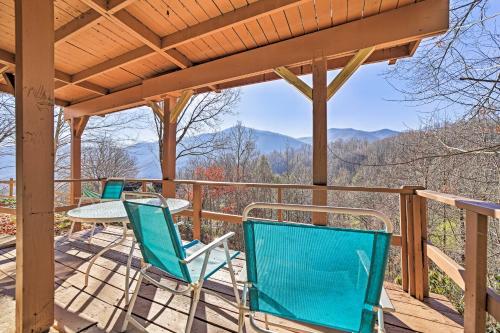 Mountain-View Maggie Valley House with Spacious Deck - image 3