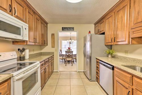 Quiet Dothan House with Fenced Yard and Fire Pit!