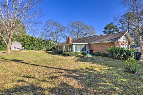 Quiet Dothan House with Fenced Yard and Fire Pit!