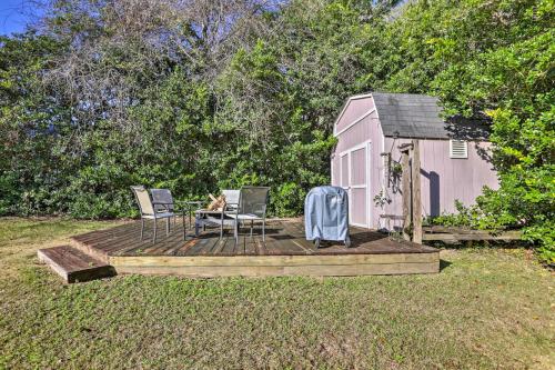 Quiet Dothan House with Fenced Yard and Fire Pit!