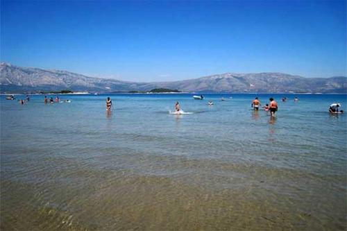 Apartment in Lumbarda with sea view, terrace, washing machine 869-2