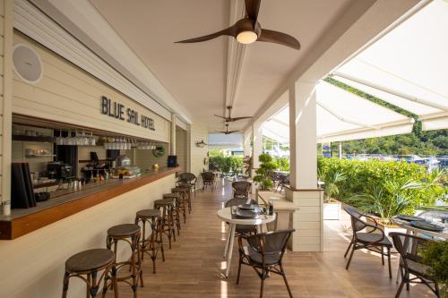 レストラン, Blue Sail Hotel in サン マルタン