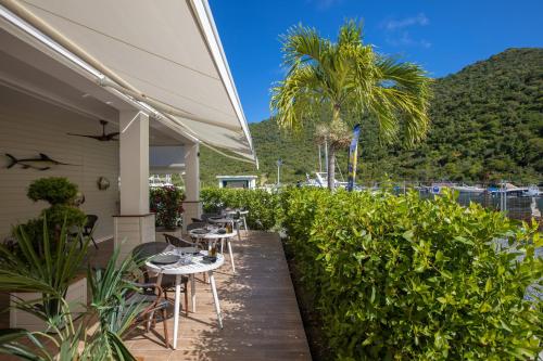 レストラン, Blue Sail Hotel in サン マルタン