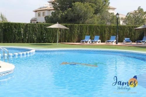  Playa Golf Quad House with Communal Pool Calle Castillo de San Roque P231 in Orihuela