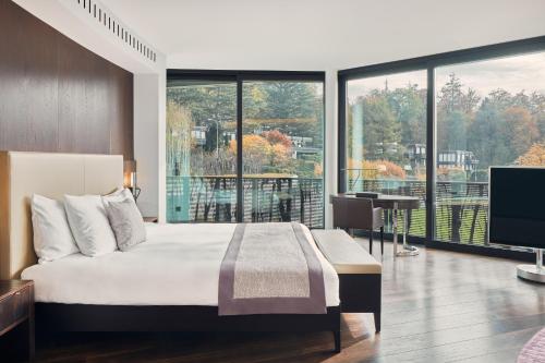 Deluxe Junior Suite with Balcony and Lake View