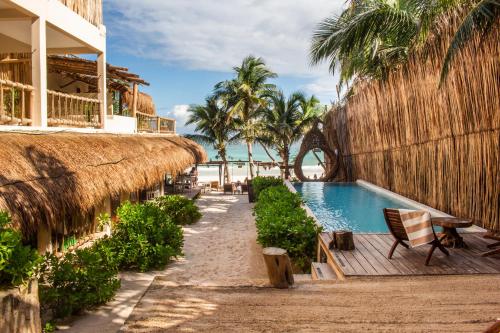 Dune Boutique Hotel located at the party zone Tulum