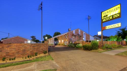 Exterior view of All Travellers Motor Inn