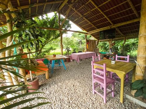 Restorāns, El Cielo Biohospedaje - Refugio Sostenible en la Naturaleza in El Colegio