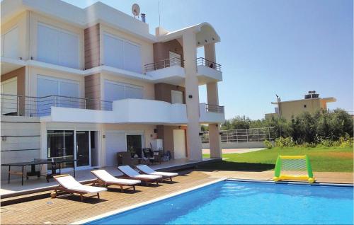 Exterior view, 7 Bedroom Cozy Home In Preveza in Nea Thesis
