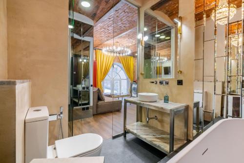 hth24 apartments Chaikovskogo One-room apartment loft style 1