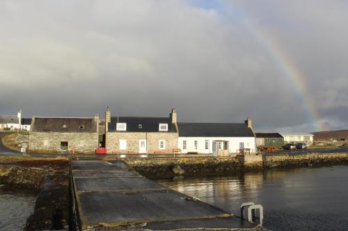 . The Uyeasound Old Pier Cottage