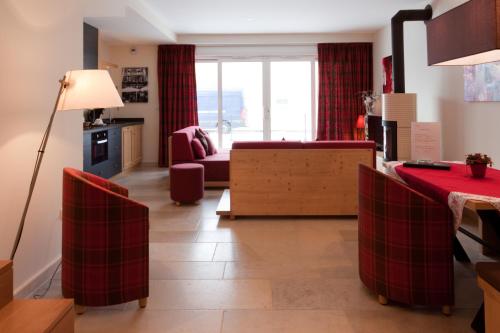 共用Lounge/電視區, Appart'hôtels La Maison du Tigre (Appart'hotels La Maison du Tigre) in 斯蒂澤姆奧方內姆