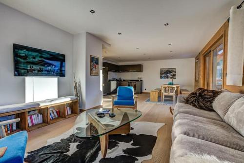 Stylish Family Apartment 250m from La Flegere lift gîte à louer Les Praz-de-Chamonix