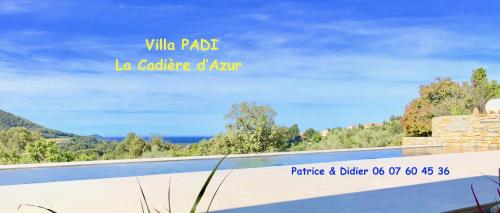 VILLA PADI La Cadière d'Azur