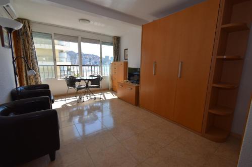 Studio with Side Sea View room in Miramar Playa II- Fincas Arena