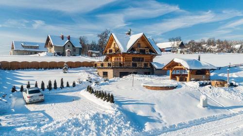 Domek w górach DeLuxe sauna,jacuzzi,basen,hot tub-Nowy Targ blisko Białka ,Zakopane