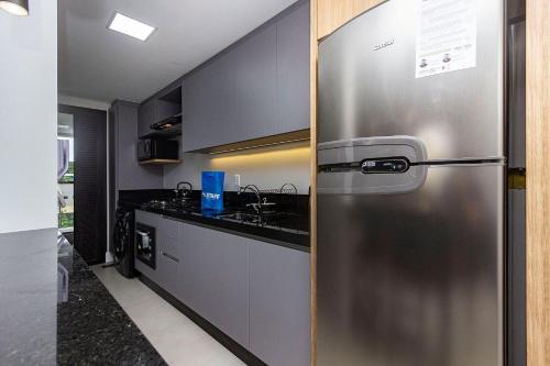 Adra 101 - Apartamento no centro de Bombinhas - Rooftop com piscina e academia - À poucos metros da praia., Bombinhas (foto 9)