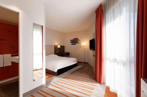 1 double bed
