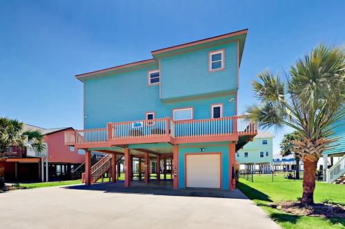 Bolivar Peninsula in Crystal Beach, USA