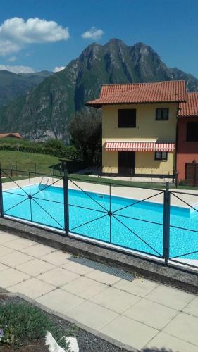 Swimming pool, Luxurious attic-swimming pool in Riva Di Solto