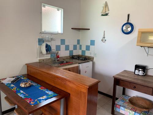 Кухня, Kitchenette near the Beach/including Breakfast in Формоса Бэй