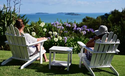 B&B Tawharanui - Kākā Ridge Retreat Luxury Cottage - Bed and Breakfast Tawharanui