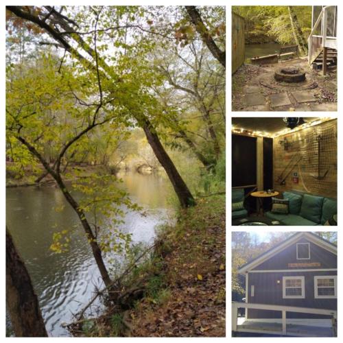 . Romantic Riverfront Cabin in Gated Resort Community Elllijay, GA