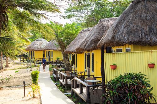 Bejárat, Funky Fish Beach Resort in Malolo Sziget