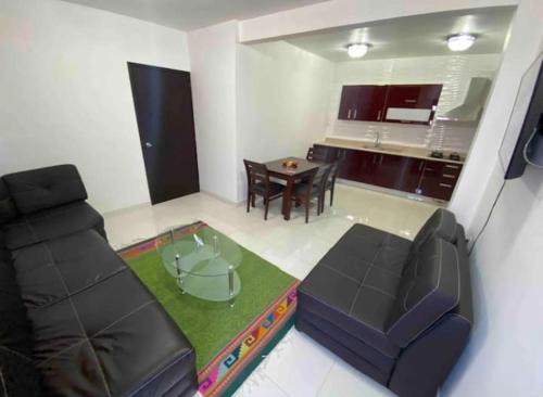 Comodo y moderno apartamento con dos camas king photo