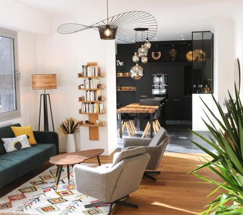 . Les Briochines - Cocon cosy en plein centre-ville